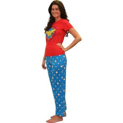 Superhero Pajama Set for Women - Panda Apparel Cozy Sleepwear with Cape | Perfect for Halloween Costume, Cosplay & Lounge Wear