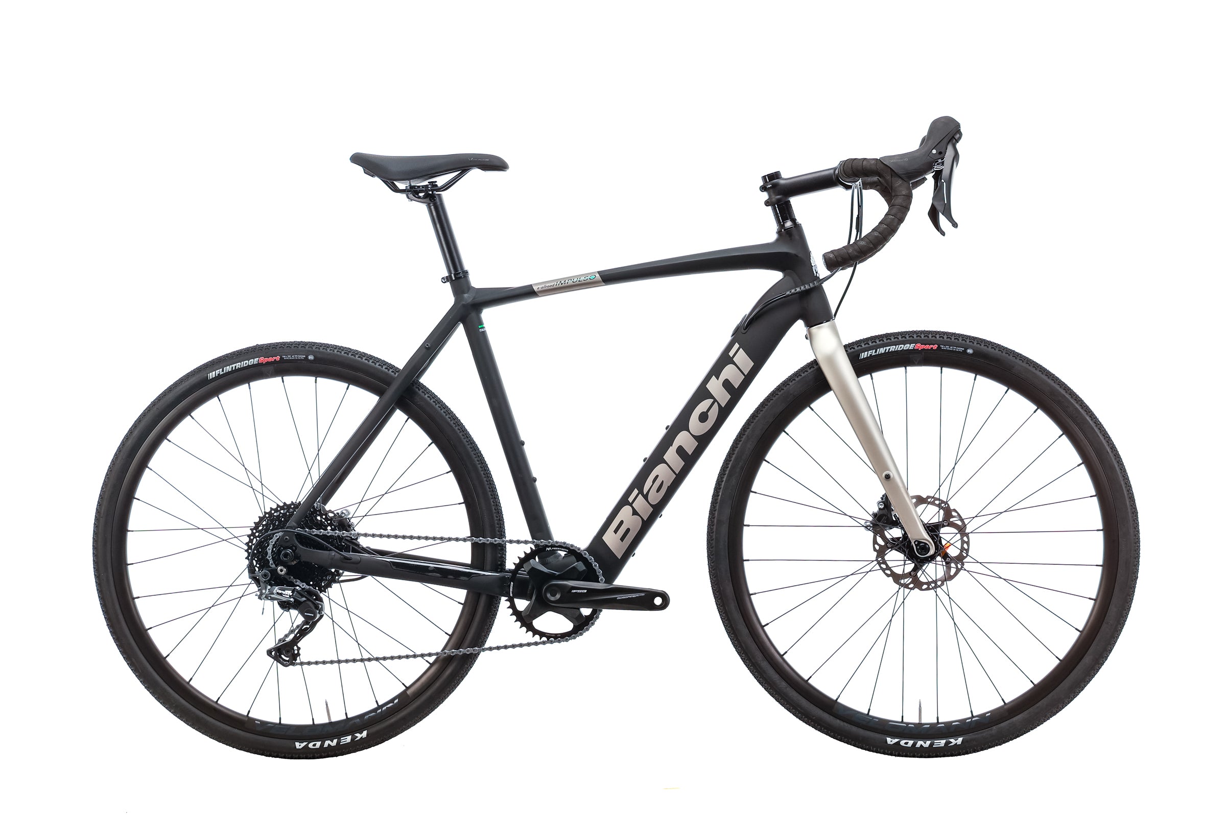 Bianchi E Impulso Gravel Electric Bike 2023 - Large Frame Size | Perfect for Off-Road Adventures & Commuting