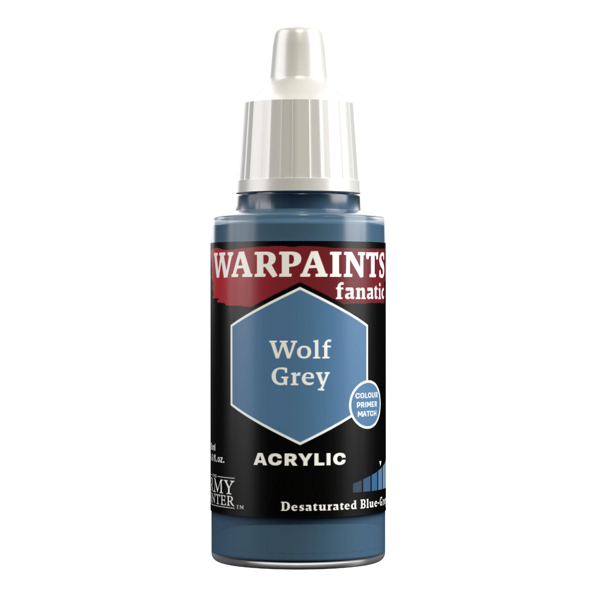 Warpaints Fanatic: Wolf Grey - Premium Matte Eyeshadow for Bold Makeup Looks | Perfect for Cosplay, Halloween & Themed Parties