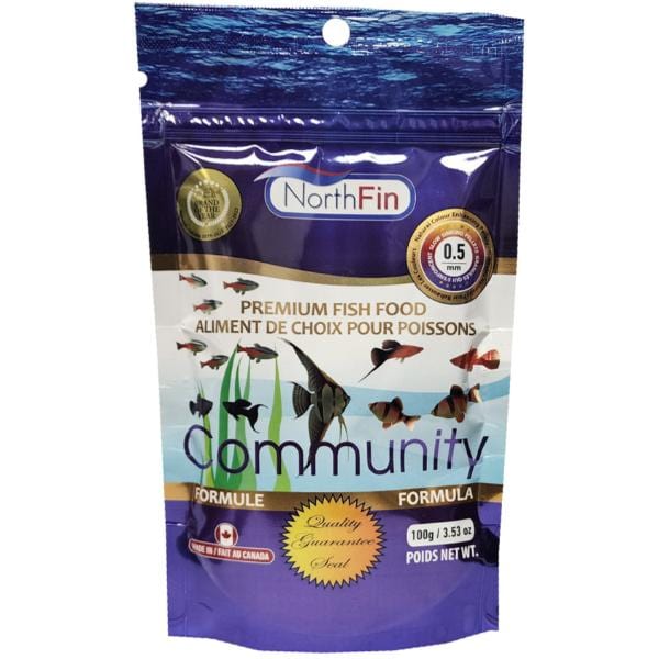 Premium NorthFin Community Formula Fish Food - High Protein & Nutrient-Rich for Tropical & Freshwater Aquariums - Ideal for Community Tanks, Planted Aquariums & Fish Growth