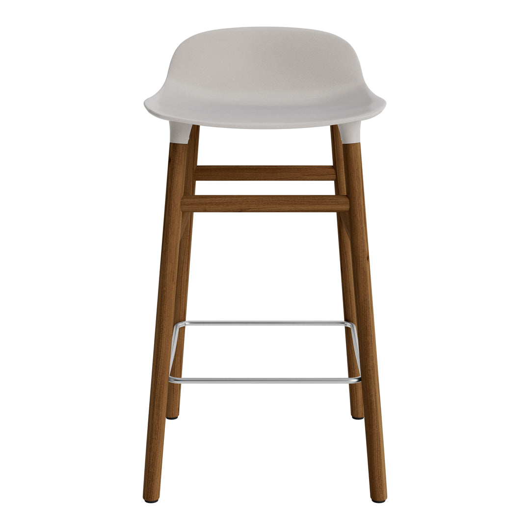 Modern Wooden Counter Stool with Sturdy Wood Legs - Perfect for Kitchen Islands, Breakfast Bars & Home Decor