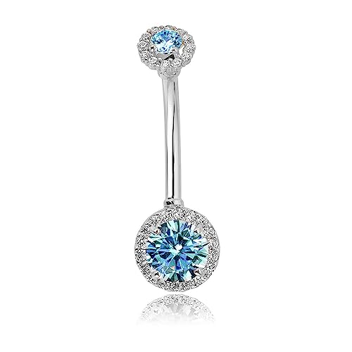 White Gold with Aqua