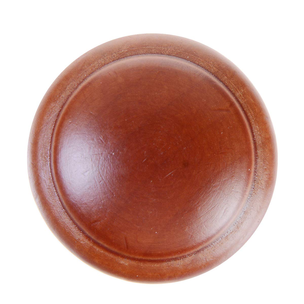 24 Pcs Unfinished Wooden Cabinet Knobs - Mushroom Shape Drawer Pulls for Furniture & Closet