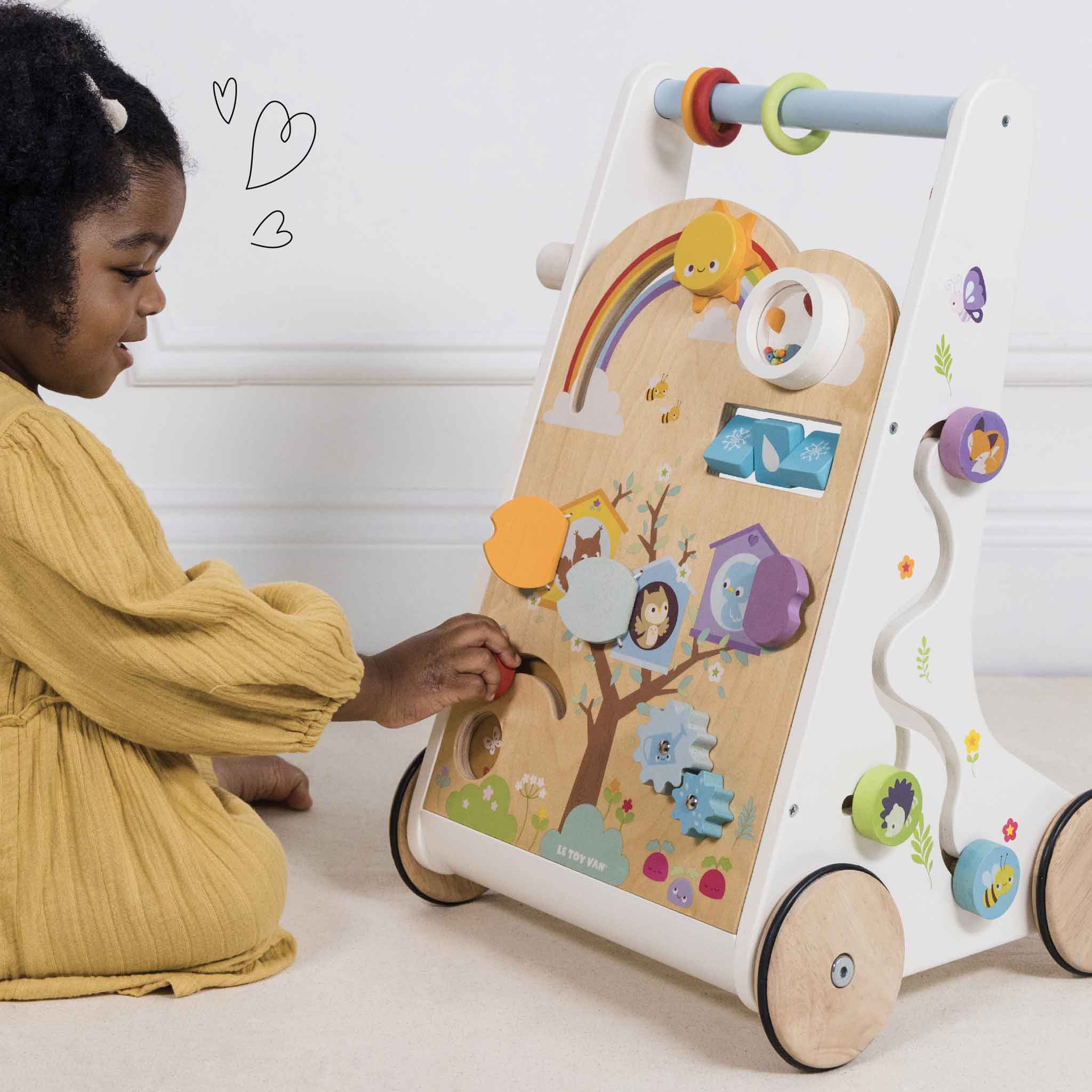 Best Baby Activity Walker with Lights & Music - Fun Learning Toy for Toddlers 6-12 Months - Encourages First Steps & Early Development - Perfect for Playtime & Indoor Exploration