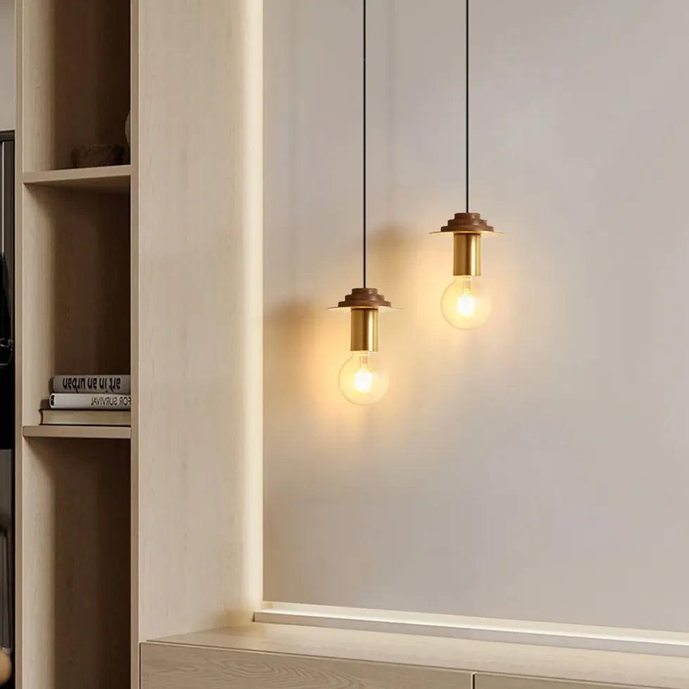 Modern Minimalist Tapered Cone LED Pendant Light - Sleek Hanging Fixture for Dining Room, Kitchen Island, or Bedroom Lighting