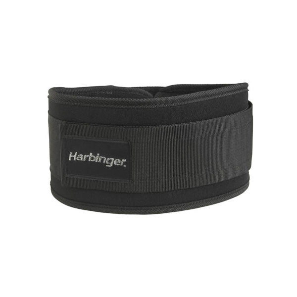 Harbinger Men's 5 Foam Core Weightlifting Belt - Black for Powerlifting, CrossFit & Gym Workouts - Premium Support for Heavy Lifting & Strength Training
