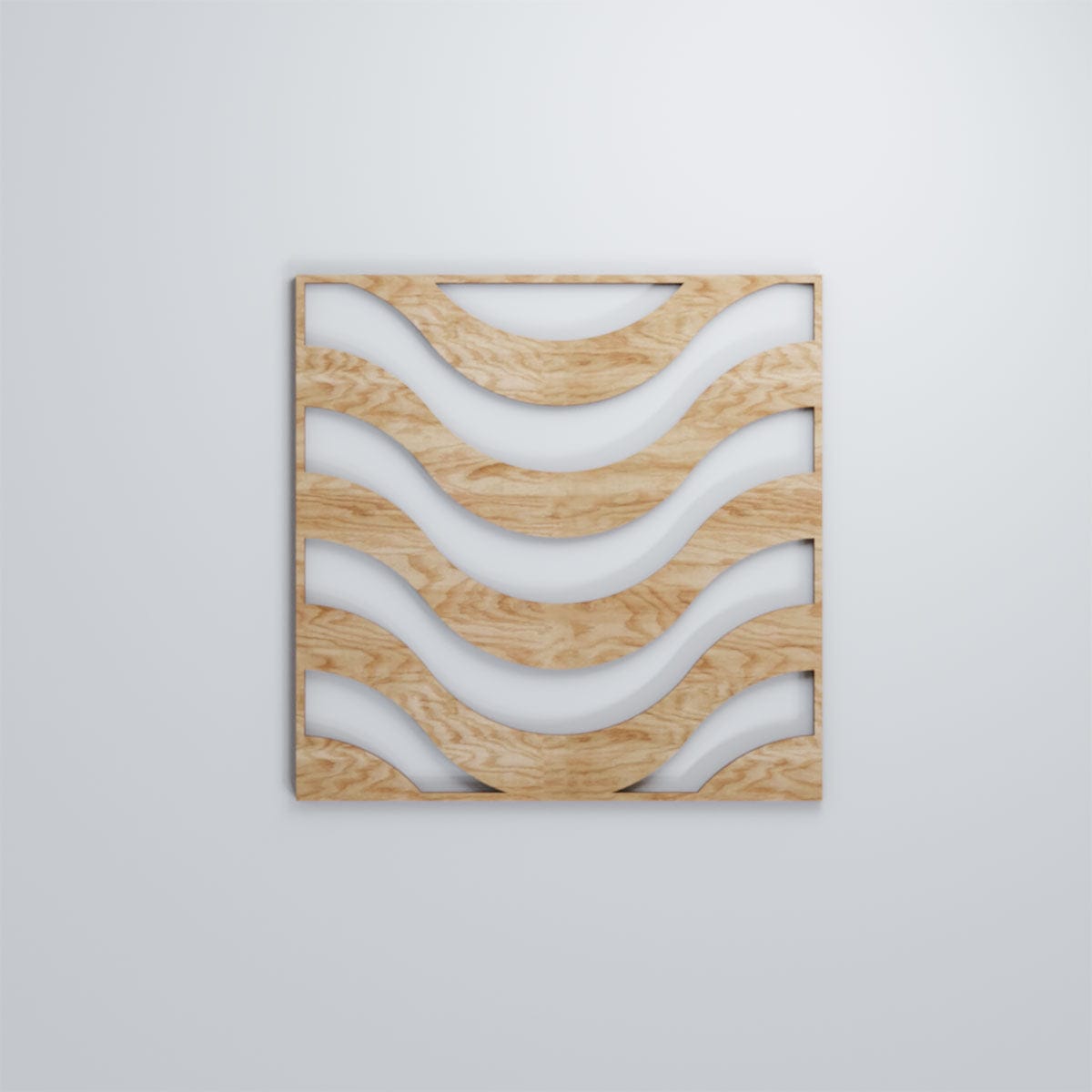 Parker Decorative Fretwork Wall Panels - Elegant Laser-Cut Wooden Room Dividers & Home Decor for Living Room, Bedroom, Office