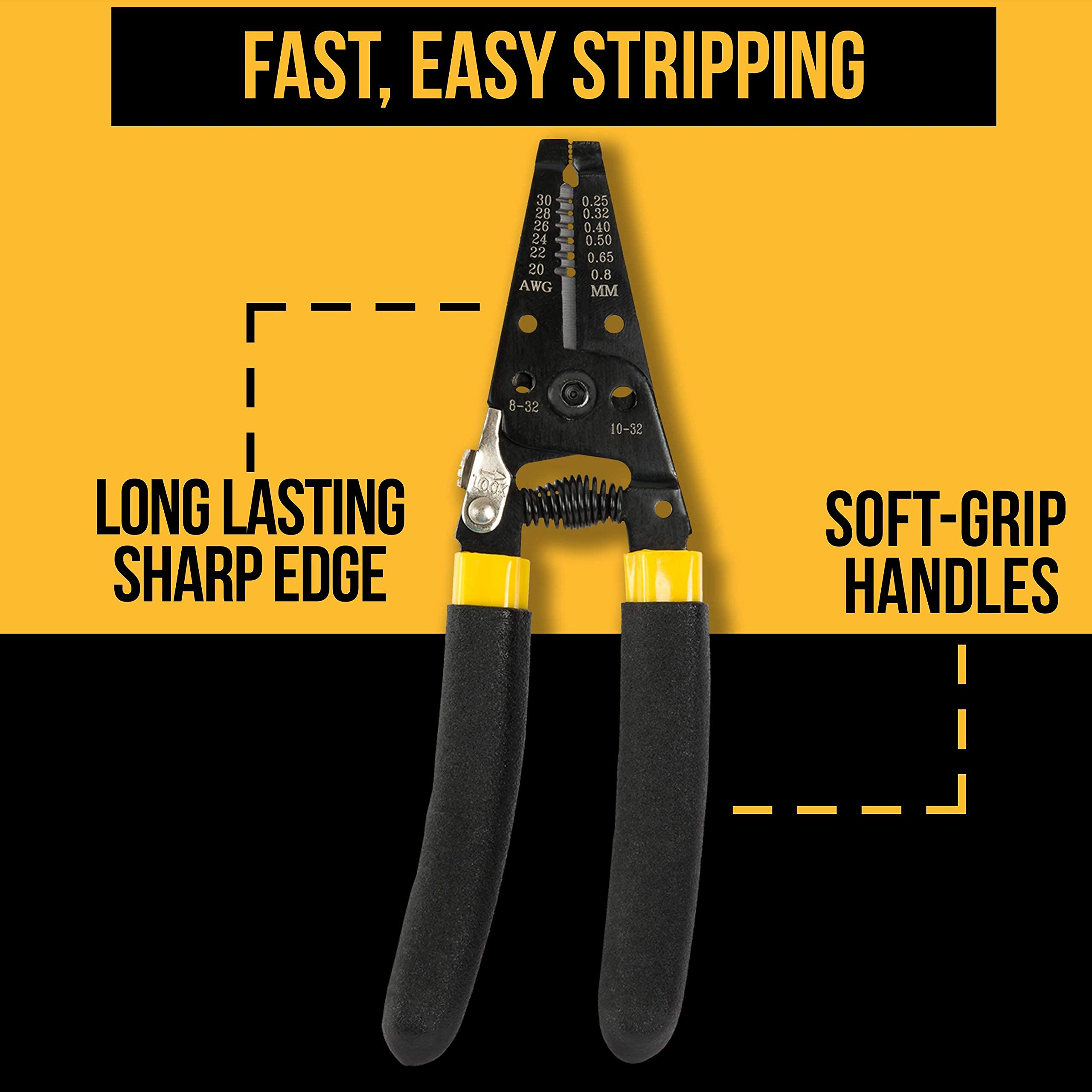 15 in 1 Network Repair Tool Kit with Crimping Tool, LAN/Ethernet/Cat5/Cat6 Cable Tester & Wire Stripper | Includes 10 Pack CAT6 UTP Booted 3ft Blue Cables | Perfect for IT Professionals, Network Installers & DIY Home Networking Projects
