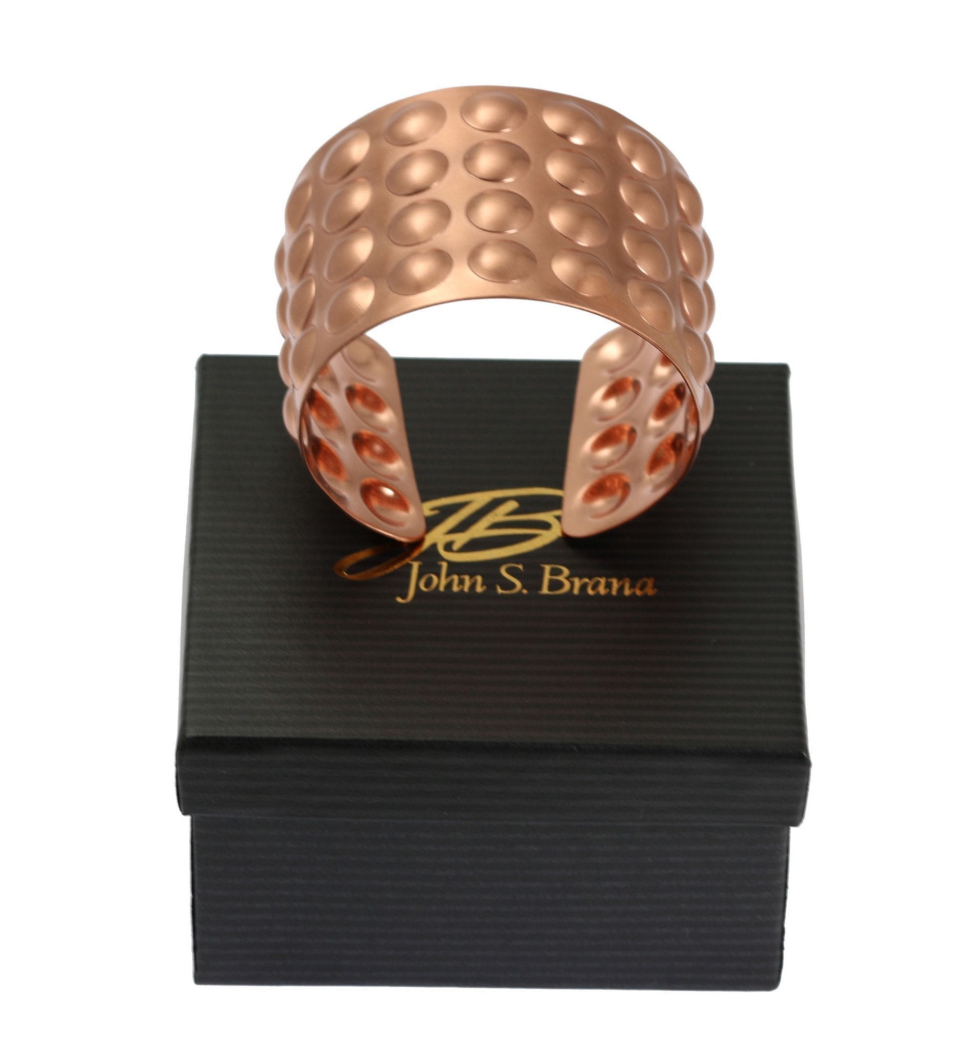 Brushed Copper Bubble Wrap Cuff Bracelet for Women - Trendy Boho Jewelry Gift for Her - Perfect for Parties, Weddings & Everyday Wear