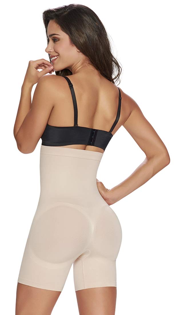 Premium Colombian Shapewear for Women - High Waist Slimming Underwear, Light Shaper Thermal Boxer Shorts | Fajas Colombianas Postpartum Girdle | Tummy Control & Body Shaping for Everyday Wear, Workout & Special Occasions