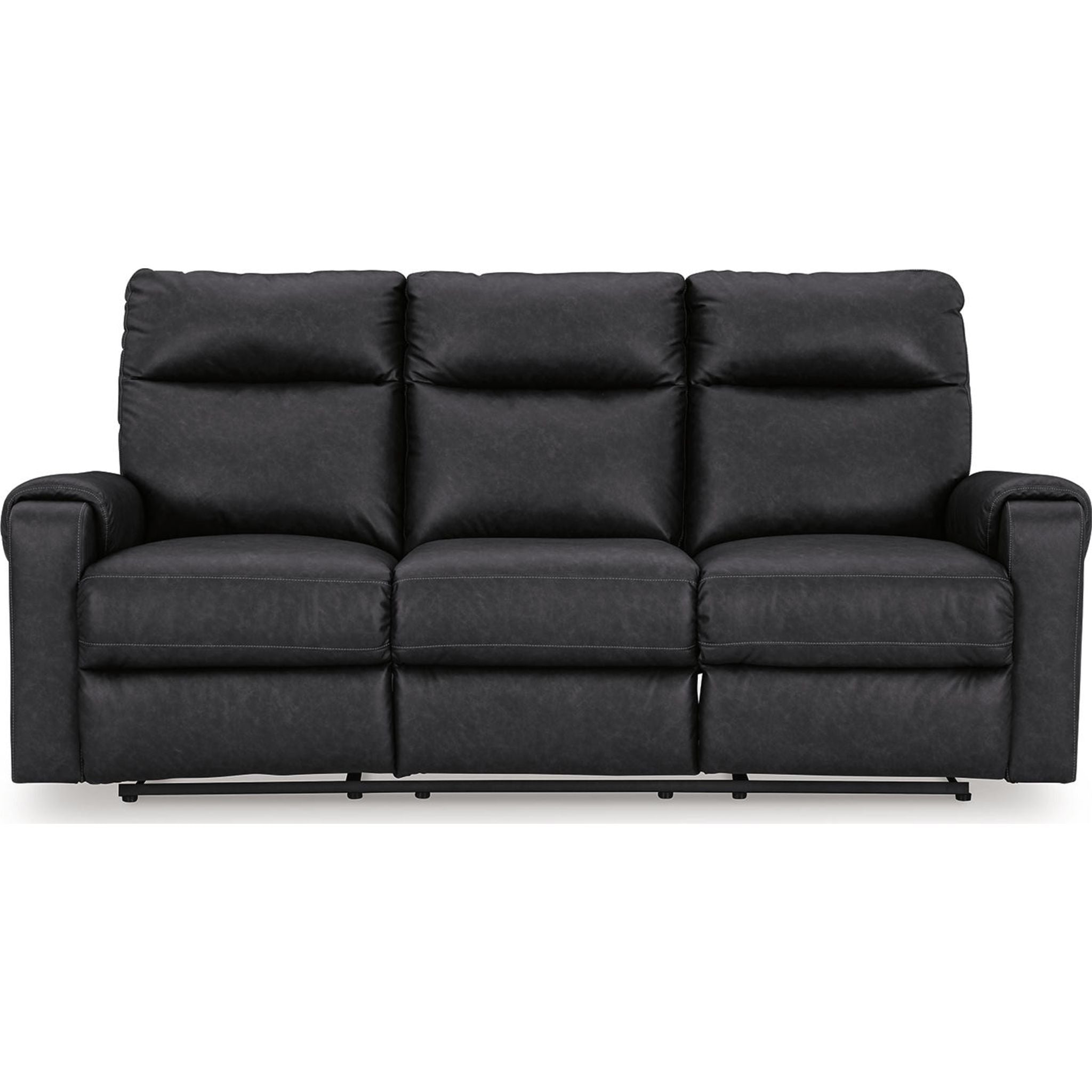 Axtellton Power Reclining Sofa in Carbon - Modern Electric Recliner with USB Charging for Living Room, Home Theater & Family Relaxation