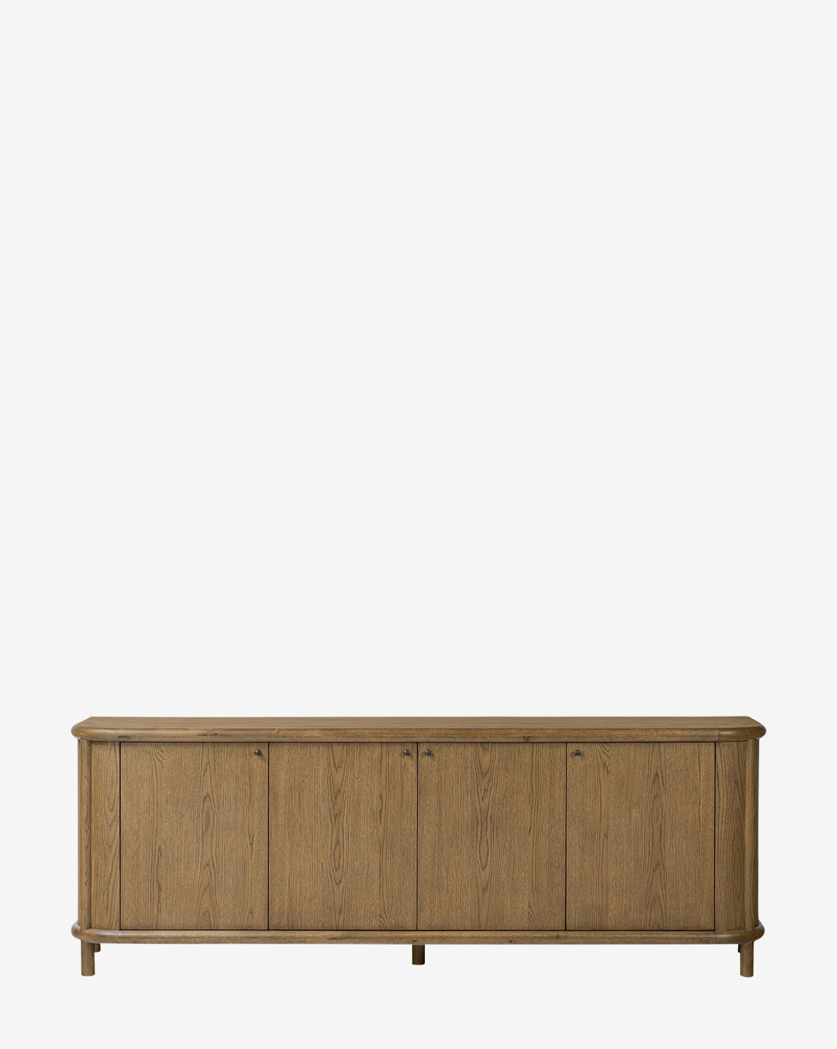 Modern Rolette Sideboard Buffet Cabinet - Stylish Storage for Dining Room, Living Room & Entryway - Perfect for Organizing Dishes, Linens & Home Decor