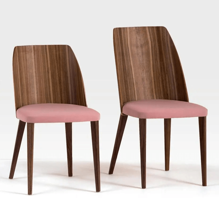 Bross High Back Shell Dining Chair - Modern & Comfortable for Kitchen, Dining Room, or Office Use
