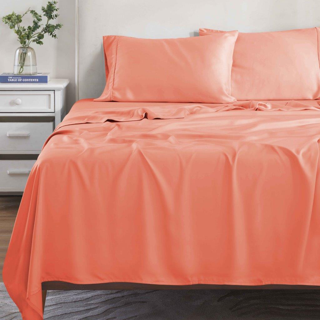 Premium 300 Thread Count Modal Deep Pocket Sheet Set - Soft & Breathable Bedding for Ultimate Comfort - Perfect for Master Bedroom, Guest Room, or Vacation Home