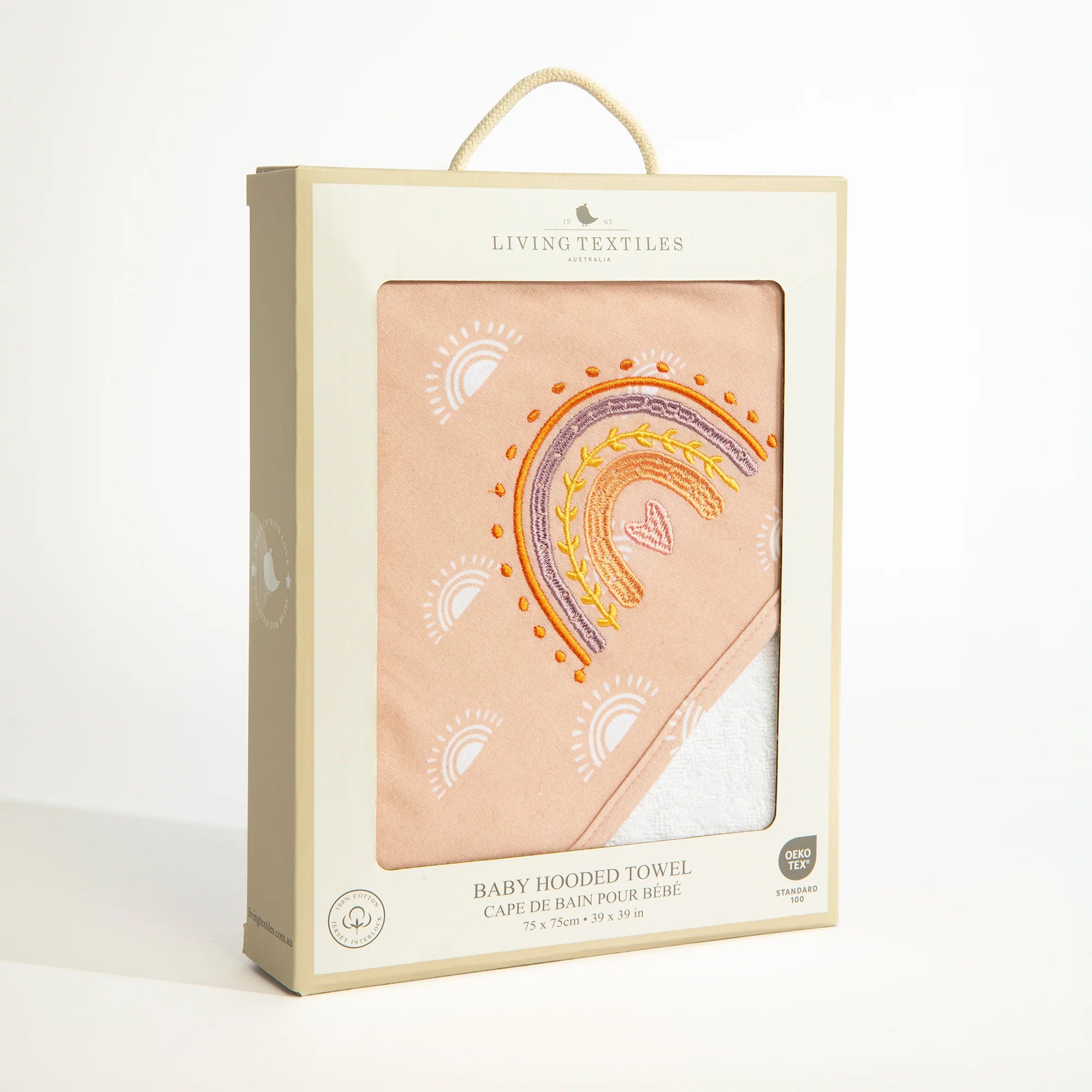 Soft Cotton Hooded Towel - Bohemian Bliss Style for Babies & Kids | Perfect for Bath, Beach & Pool