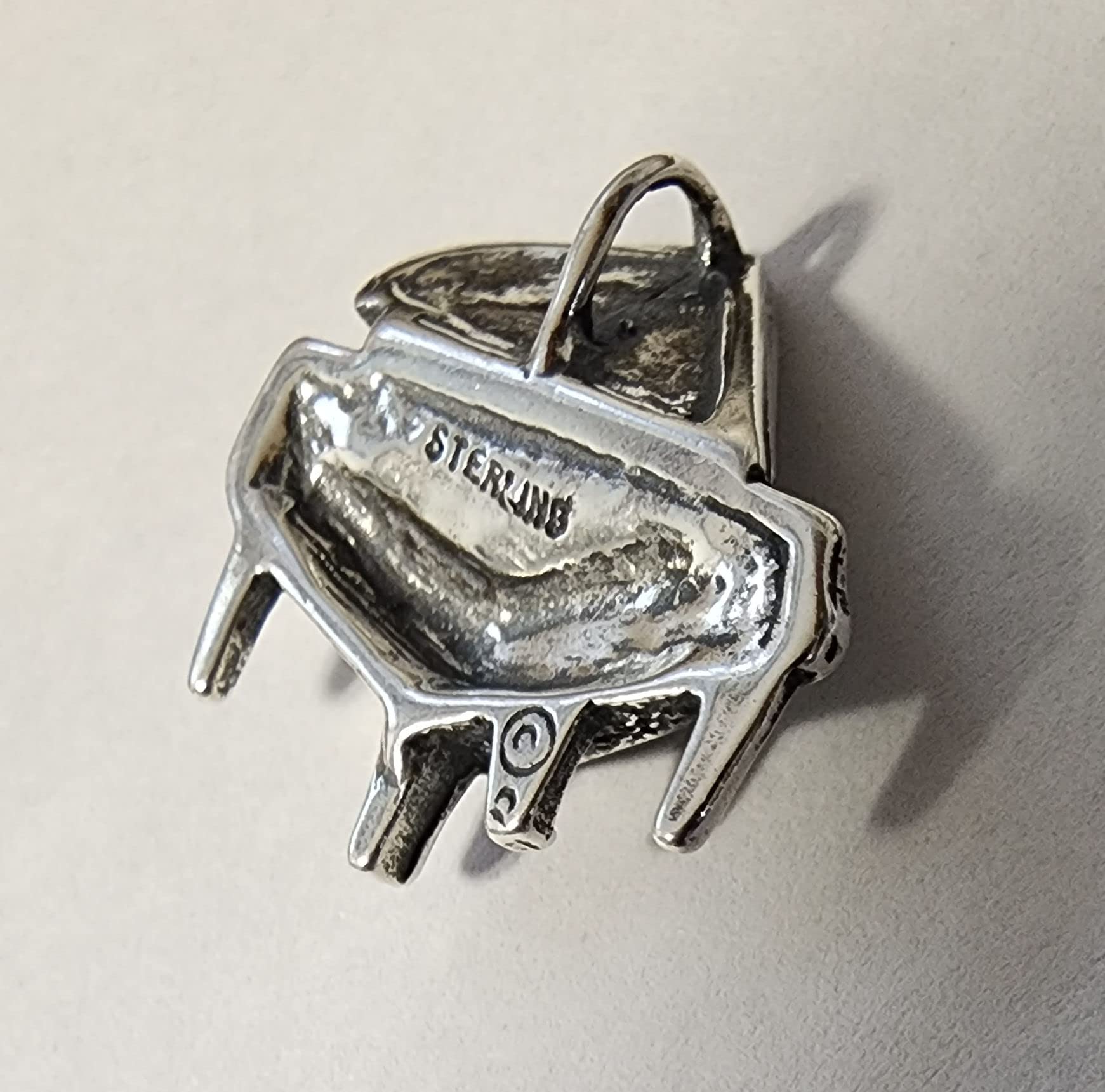 Elegant Grand Piano Slide Pendant Charm Necklace - Sterling Silver Jewelry for Music Lovers & Pianists | Perfect Gift for Birthday, Anniversary & Special Occasions