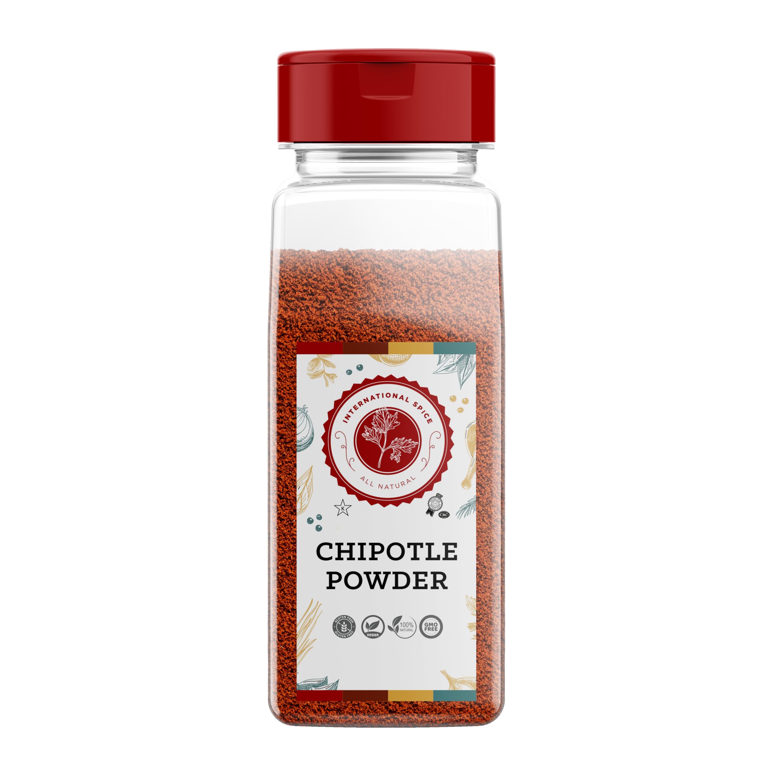 Premium Chipotle Pepper Powder - 16 oz | Gourmet Spices for BBQ, Grilling & Mexican Cuisine | International Spice Brand