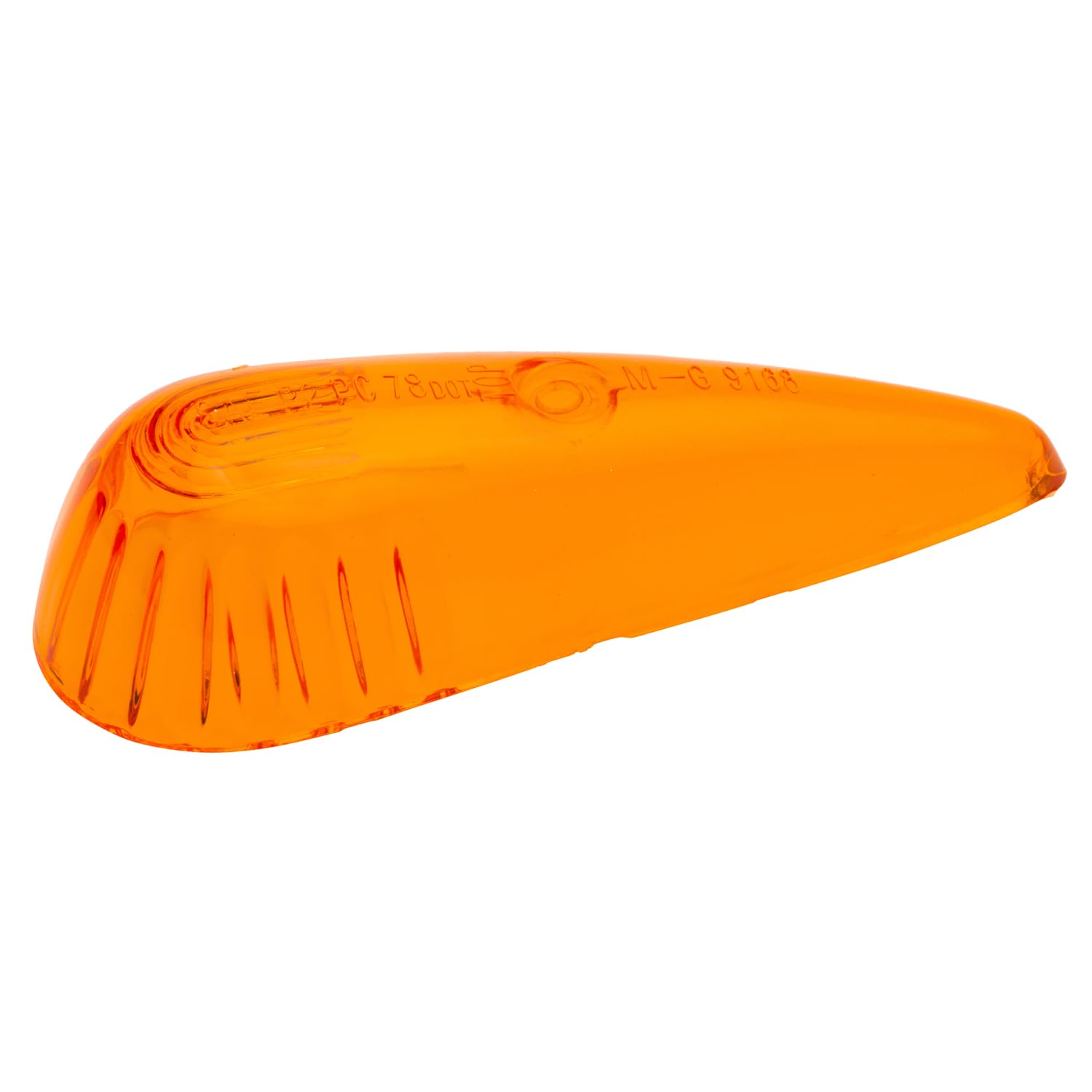 91683 Yellow Clearance Marker Replacement Lenses - Economy Cab Lens for Trucks & Trailers - Durable Safety Light Covers for Road Visibility