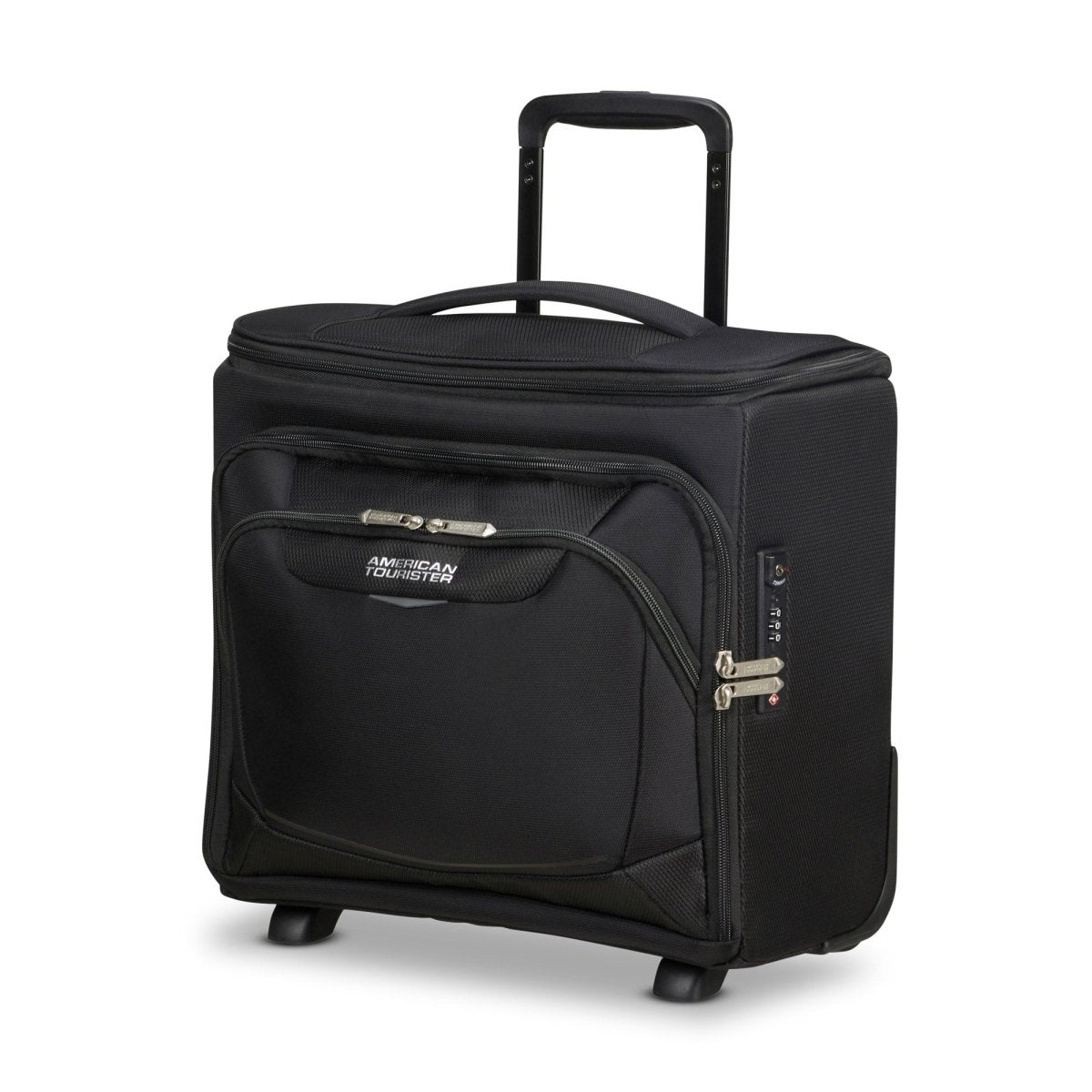 American Tourister Summerride Expandable Upright Underseater Luggage - Lightweight Carry-On Suitcase for Air Travel, Perfect for Weekend Getaways & Business Trips