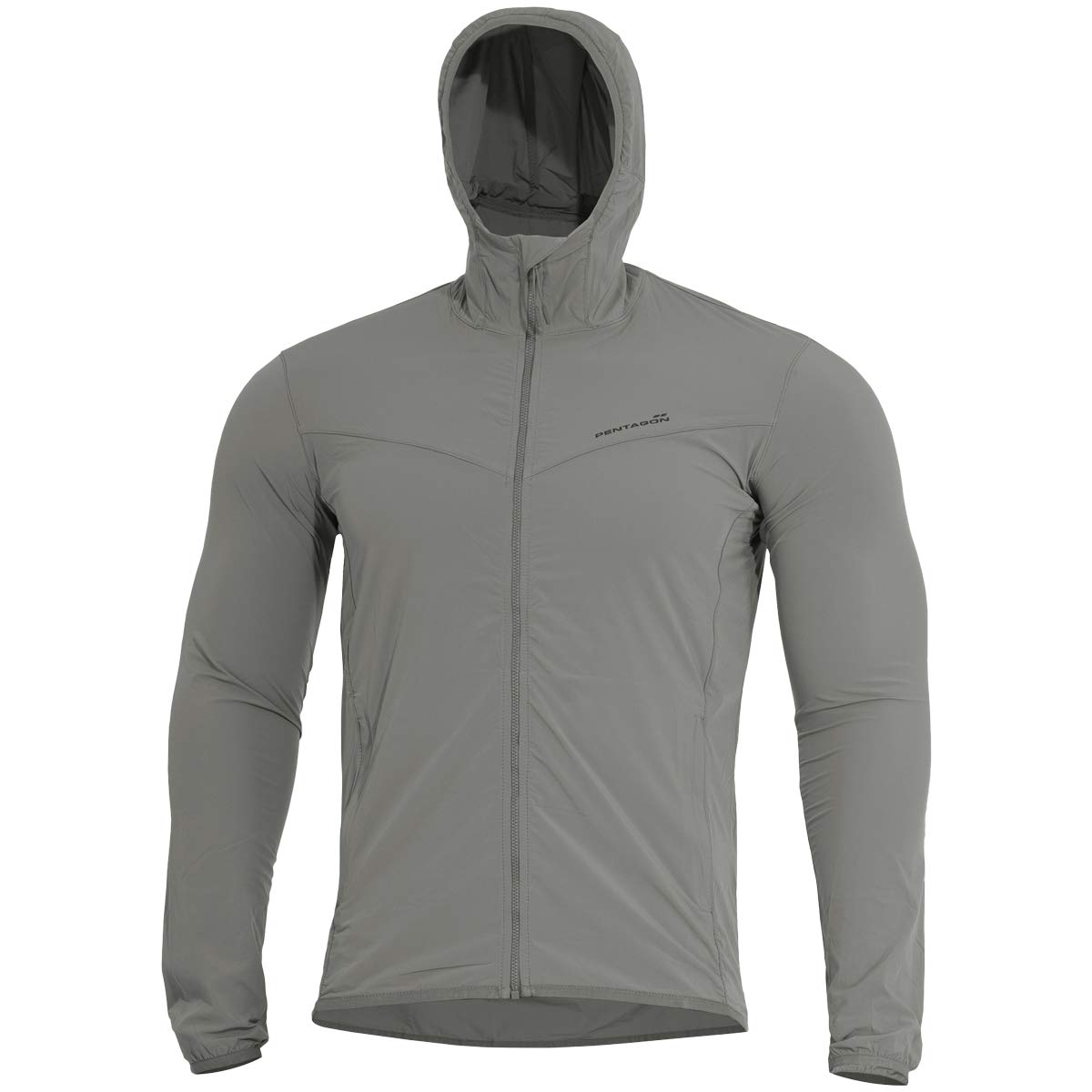 Men's Helios Sun Jacket Cinder Gray 4XL - UPF 50+ UV Protection Lightweight Windbreaker for Hiking, Fishing & Outdoor Activities