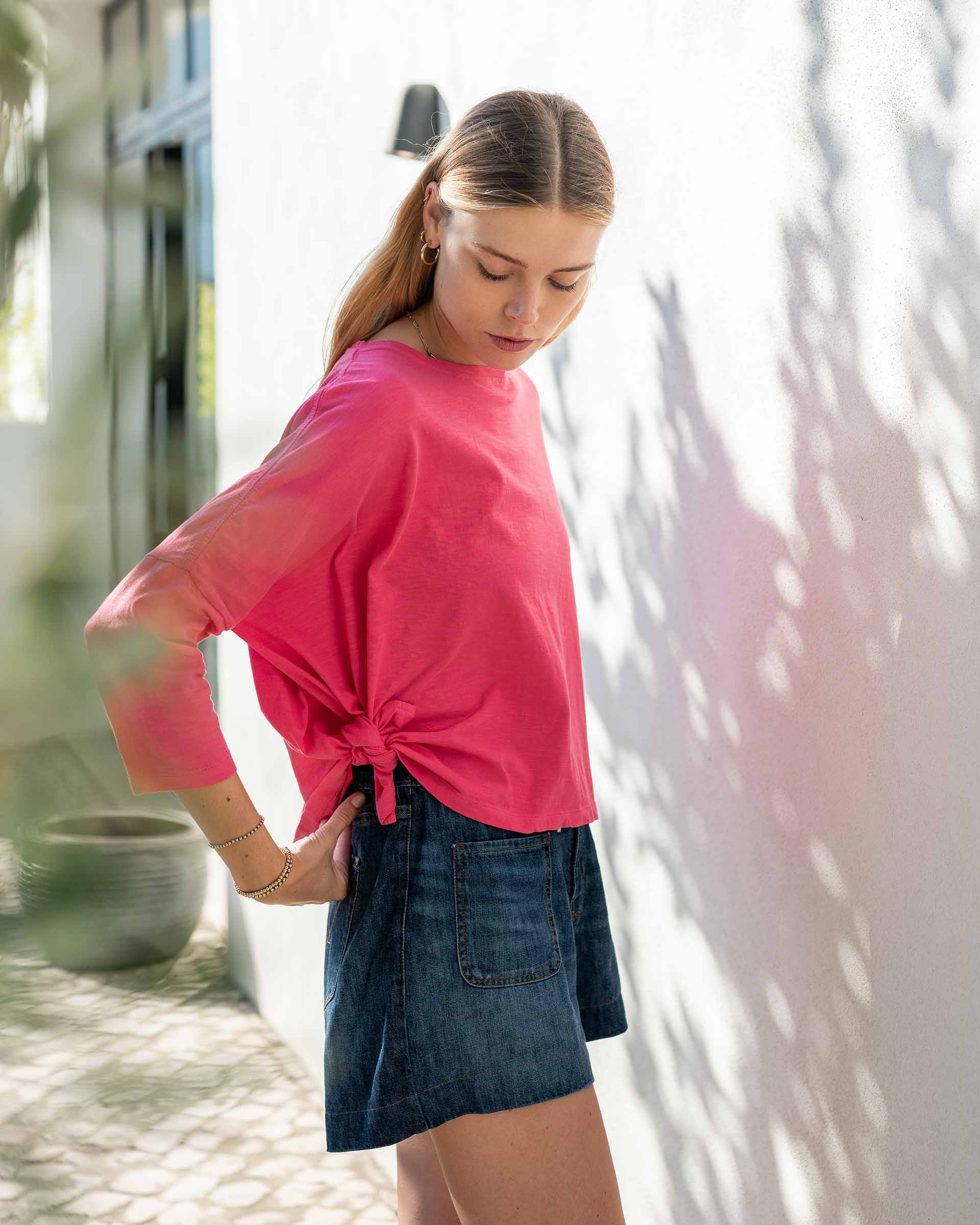 Catalina Slub Tee Collection | Soft & Stylish Women's T-Shirts | Perfect for Casual Wear, Layering & Everyday Outfits