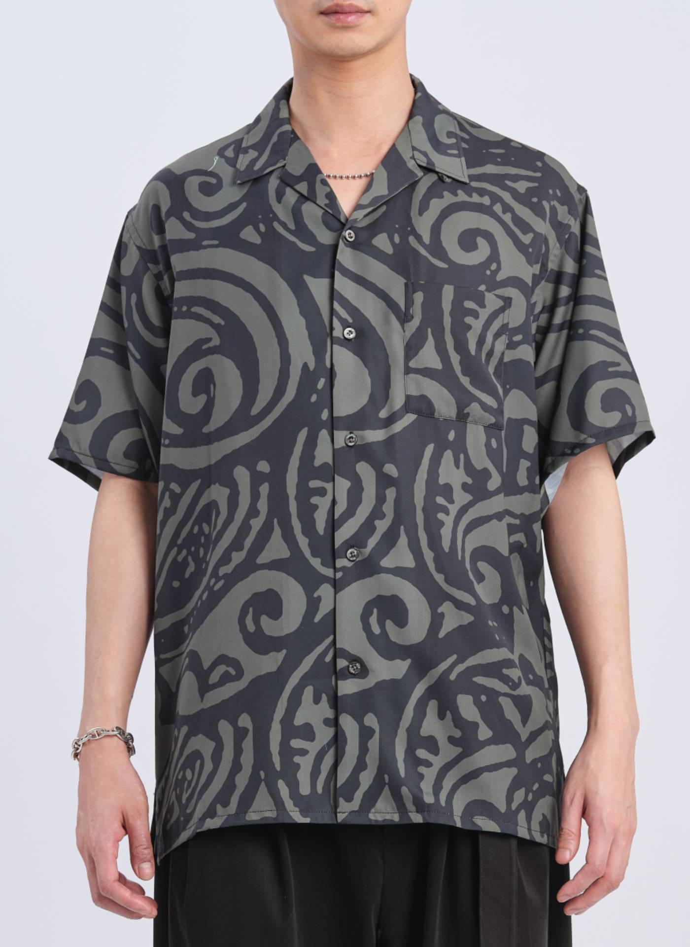 Stylish Printed Paisley Shirt for Men & Women | Trendy Floral Casual Button Down Top | Perfect for Summer Outfits, Beach Vacations & Office Wear