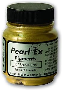 Pearl Ex Powdered Pigments - Jacquard Metallic Paint for Arts & Crafts - 1/2 oz - Perfect for Scrapbooking, Card Making & DIY Projects