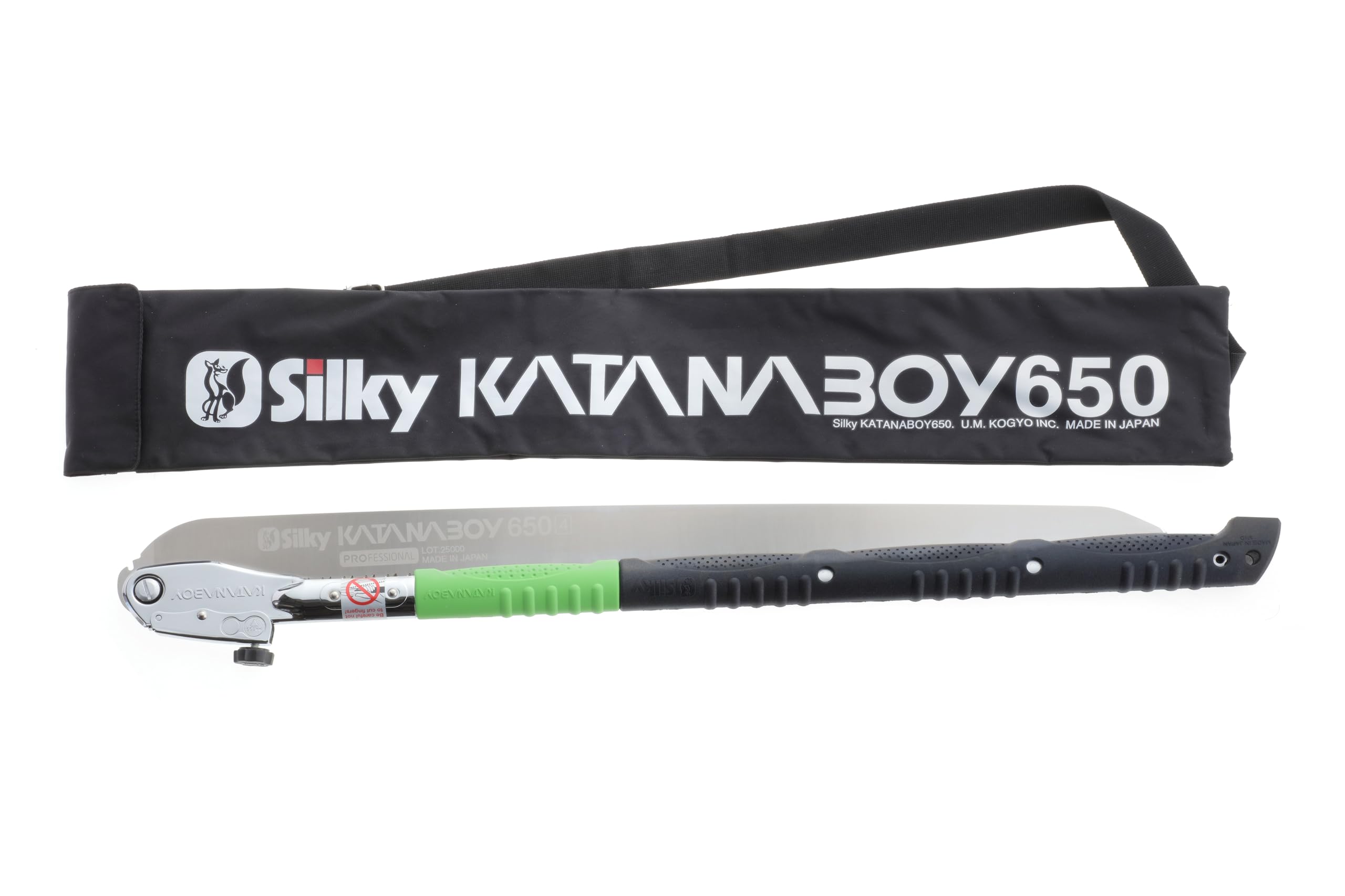 Silky KATANABOY Professional 650mm Folding Saw with XL Teeth (710-65) - Perfect for Camping, Woodworking & Outdoor Survival