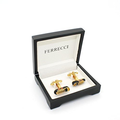 Luxury Crystal Stone Cufflinks for Men - Elegant Wedding & Formal Attire Accessories with Gift Box - Perfect for Prom, Business Meetings & Special Occasions