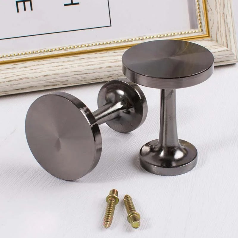 Modern Metal Curtain Tiebacks - Sleek & Stylish Drapery Holdbacks for Living Room, Bedroom & Window Decor
