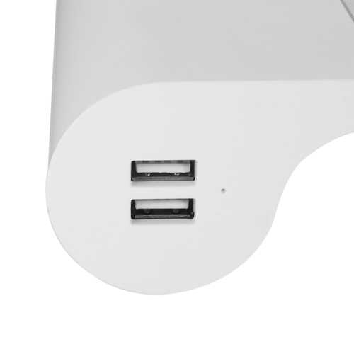 Aluminum Alloy 4-Port USB Charging Stand for MacBook, Laptop & Desktop - Fast Charging Station with Stable Base for Home & Office Workspace
