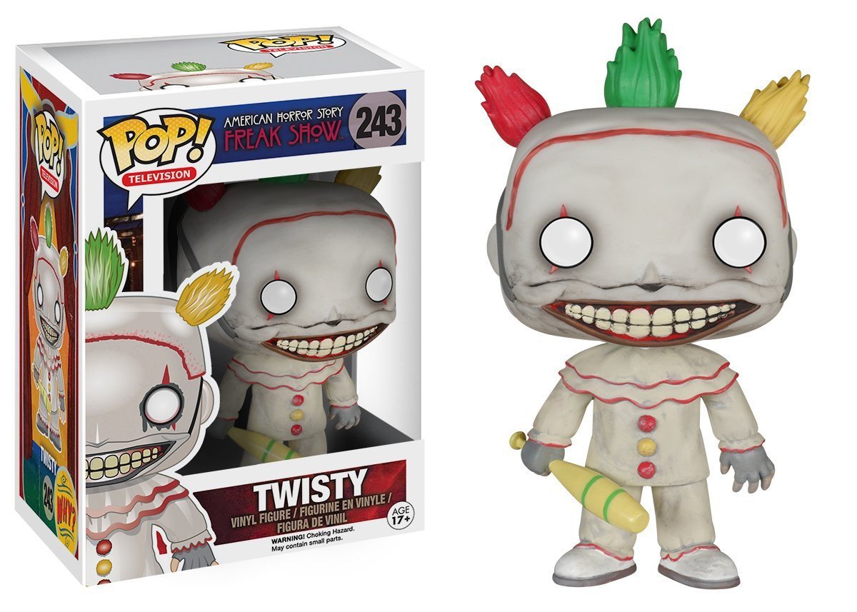 Funko POP TV: American Horror Story - Season 4 Twisty The Clown Vinyl Collectible Figure | Horror Movie Merchandise for Fans & Collectors | Perfect for Display, Gifts, and Halloween Decor