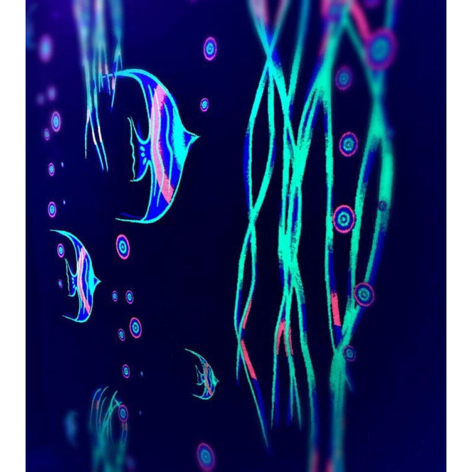 Glow Fish Aquarium Carpet - Soft & Realistic Underwater Decor for Fish Tanks - Perfect for Betta, Goldfish & Tropical Aquariums - Enhances Tank Aesthetics & Provides Hiding Spots for Fish