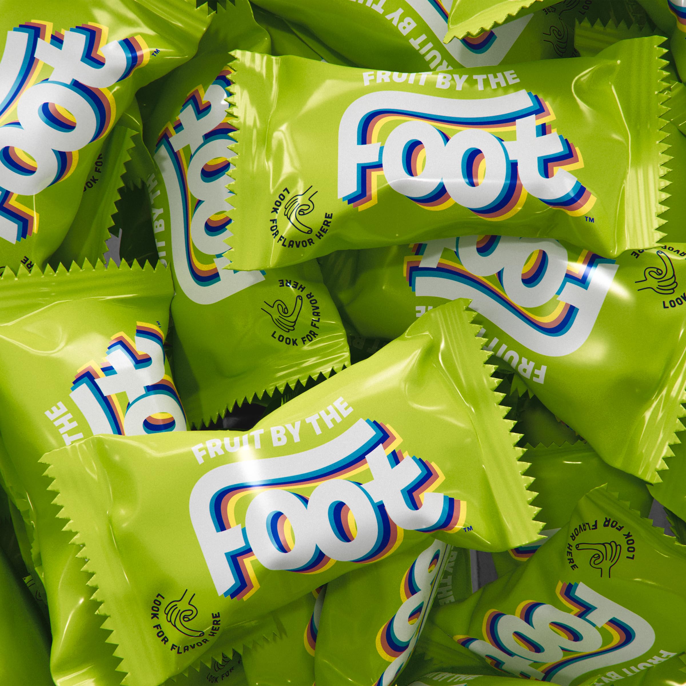 Starburst Fruit by the Foot Variety Pack - 6 Fruit Flavored Snack Rolls (Pack of 8) | Perfect for School Lunches, Parties & On-the-Go Snacking