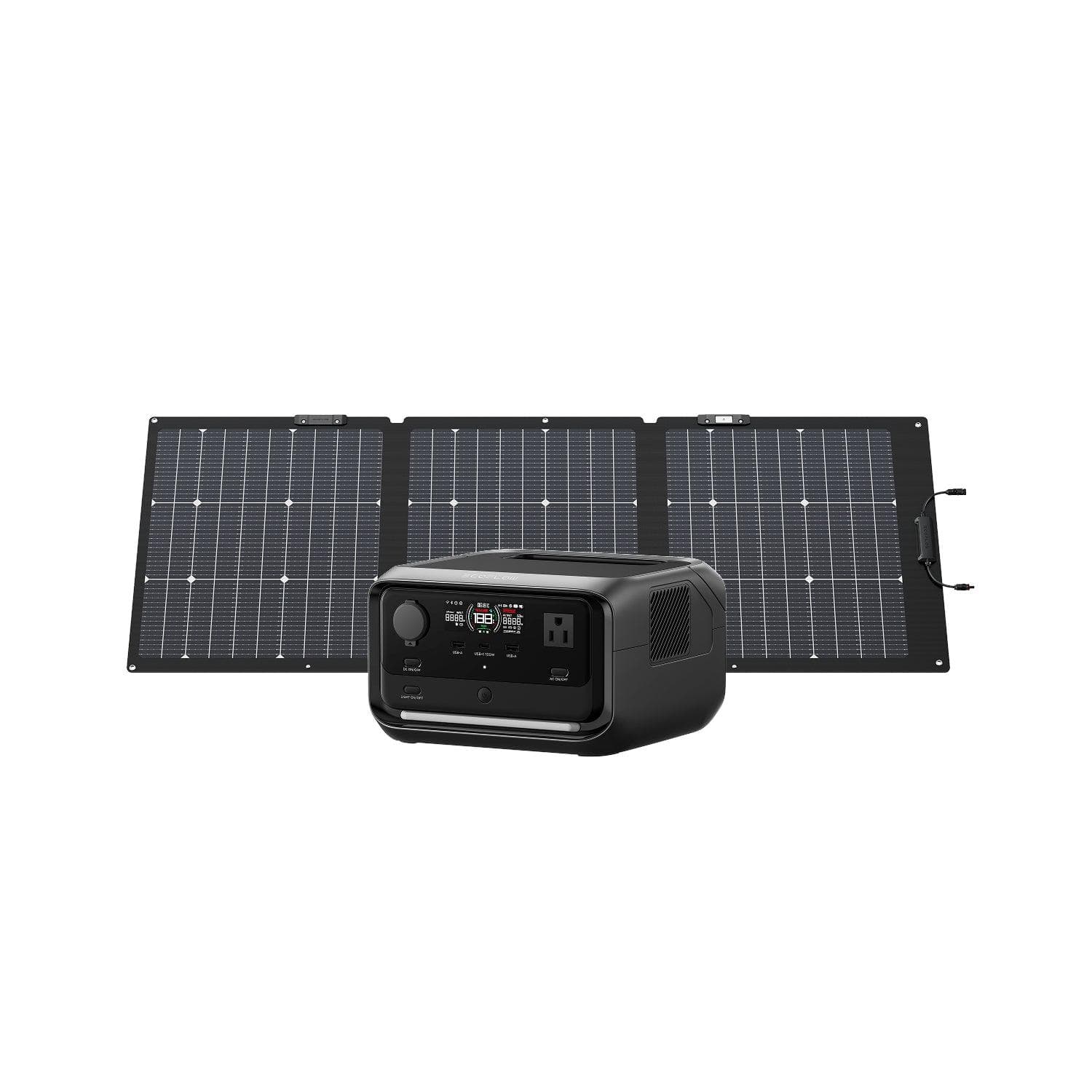 EcoFlow RIVER 3 Plus Portable Power Station 288Wh | Solar Generator for Camping, Emergencies & Outdoor Adventures | Fast Charging & Lightweight Backup Battery for Home & Travel