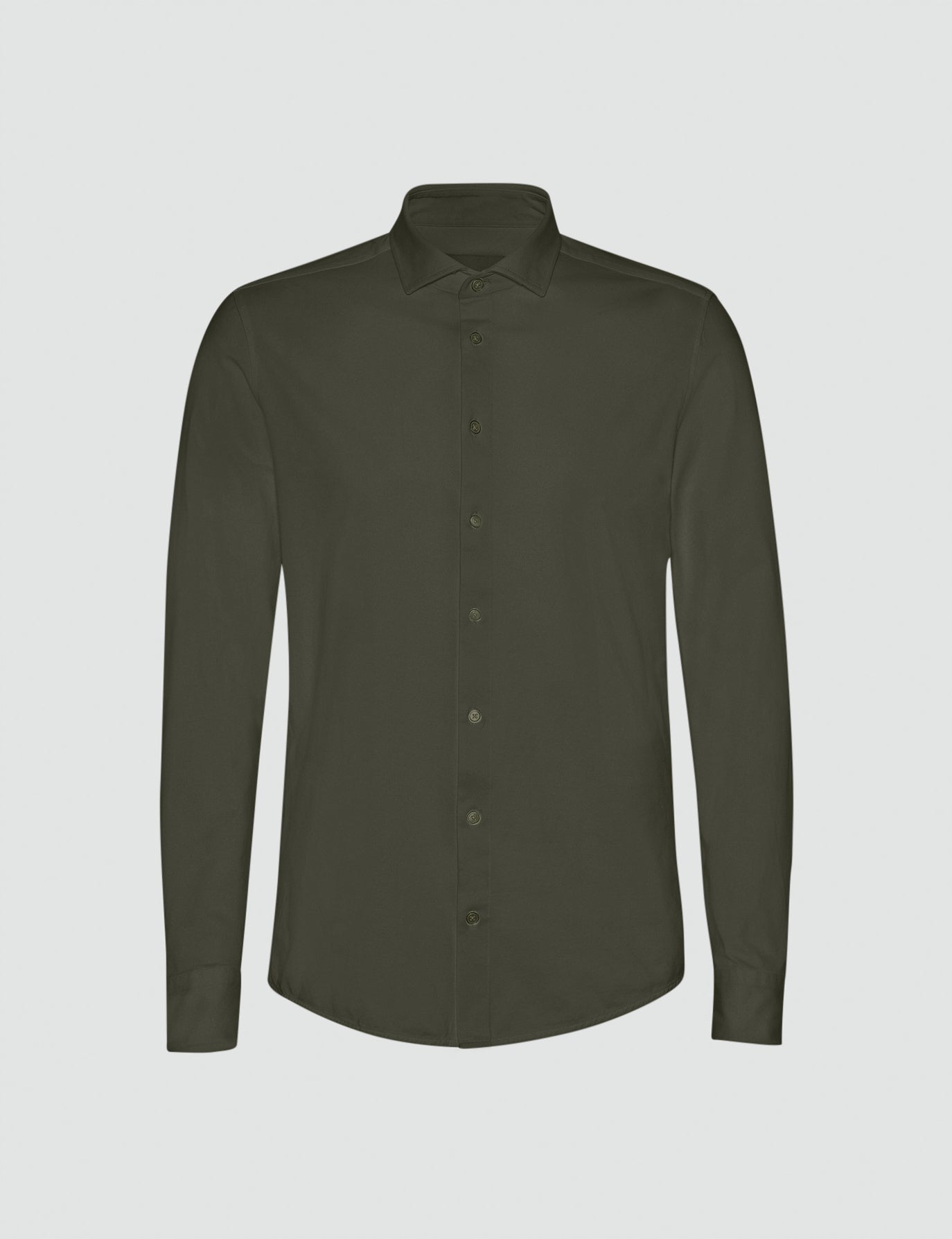 Classic Slim Fit Shirt for Men - Nightfall Green - Perfect for Casual Wear, Office & Date Nights