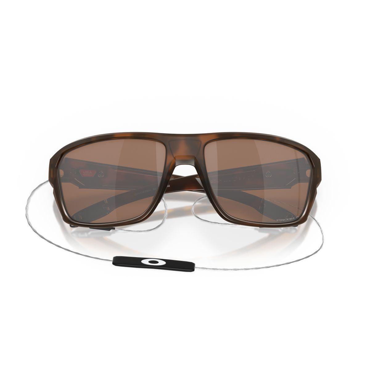 Oakley Split Shot Matte Tortoise Sunglasses with Prizm Tungsten Polarized Lenses - 0OO9416 941603 - Perfect for Outdoor Sports, Driving & Everyday Wear