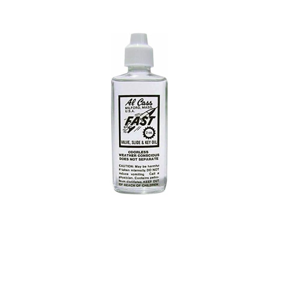 Premium Al Cass Fast Valve Oil for Brass Instruments - Professional Lubricant for Trumpets, Trombones & Cornets - Smooth Valve Action & Long-Lasting Performance - Perfect for Performances, Practice & Maintenance