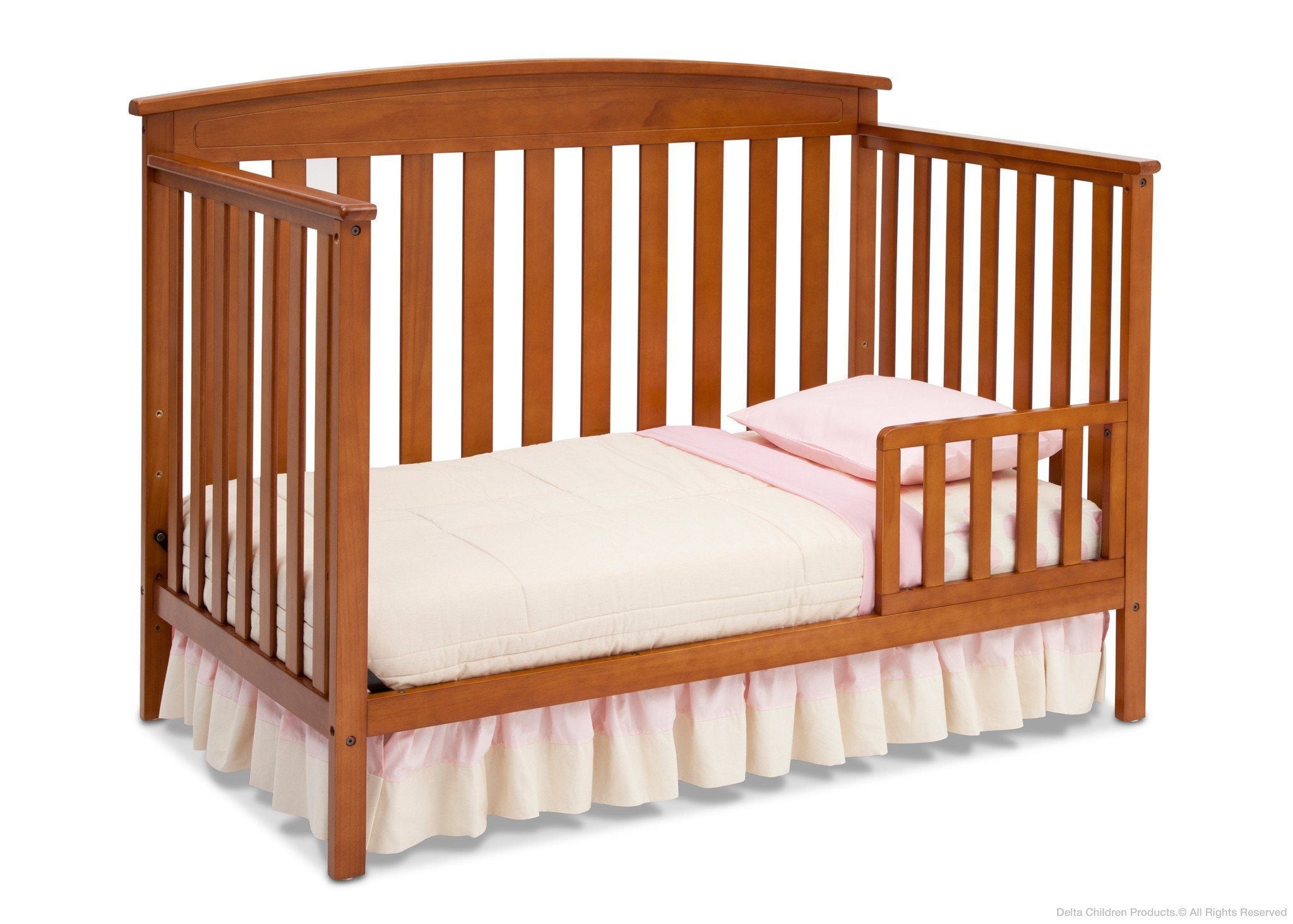 Gateway 4-in-1 Convertible Baby Crib - Toddler Bed, Daybed & Full-Size Bed - Safe Nursery Furniture for Boys & Girls - Perfect for Newborns to Teens Bedroom