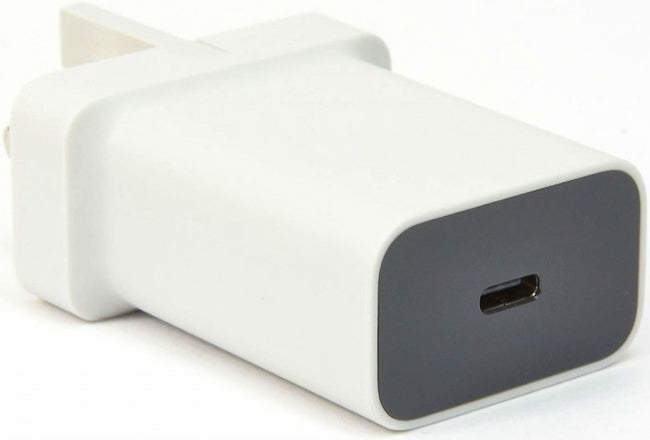 Original Google Genuine Type C 3 Pin Irish Mains Charger - Fast Charging Power Adapter for Smartphones & Tablets - Perfect for Home, Office & Travel in Ireland
