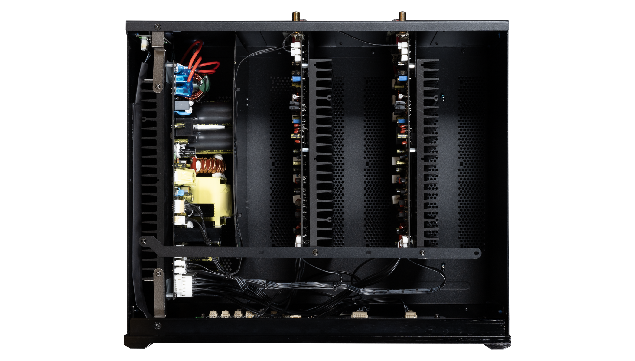 XPA C Compact Chassis Power Amplifier - 200W High Power Stereo Audio Amplifier for Home Theater, Studio & Live Performances | Professional Grade Sound System for DJs, Musicians & Audiophiles