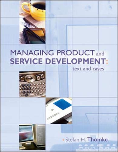 Managing Product and Service Development: Text and Cases - Essential Guide for Business Growth & Innovation | Perfect for Entrepreneurs, MBA Students & Corporate Training