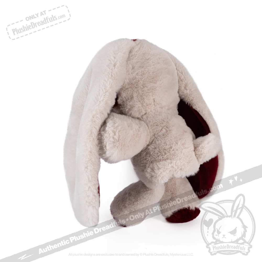 Plushie Dreadfuls Love Rabbit Plush Puppet - Soft Stuffed Animal Toy for Kids & Adults, Perfect for Cuddling, Gifts, and Home Decor