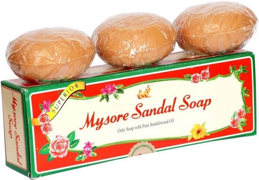 Premium Mysore Sandalwood Soap - 3 Pack (150g Each) | Natural & Fragrant for Skin Care, Bath & Relaxation | Perfect for Daily Use, Gifts & Ayurvedic Wellness