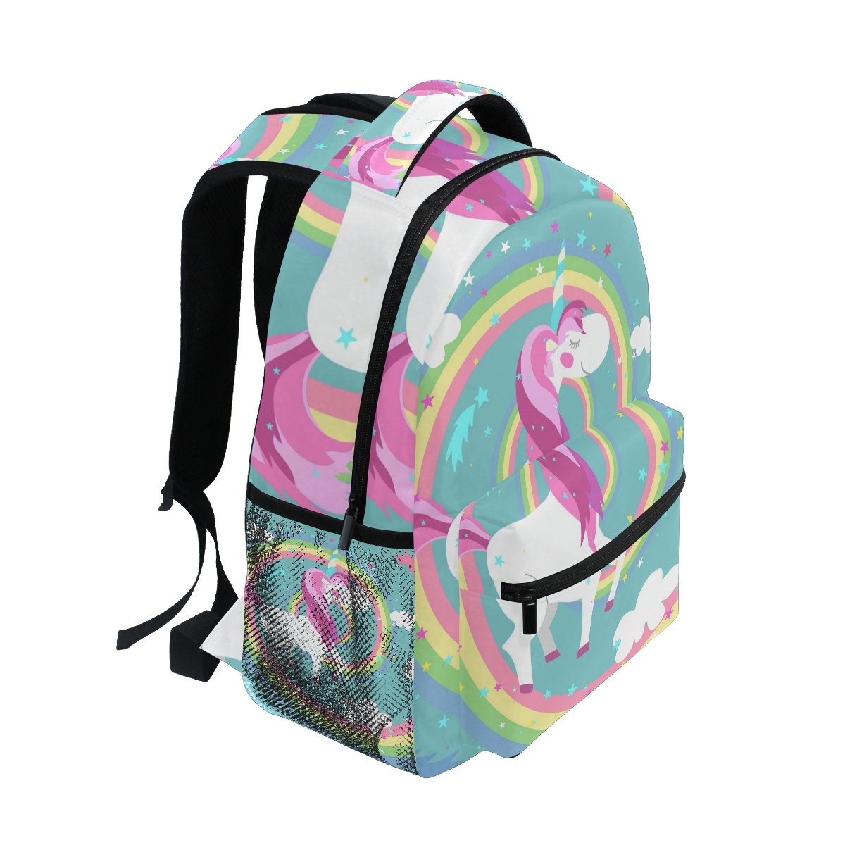Senya Unicorn Rainbow School Backpack for Boys & Girls - Durable Bookbag & Travel Backpack for Kids - Perfect for School, Day Trips & Outdoor Adventures