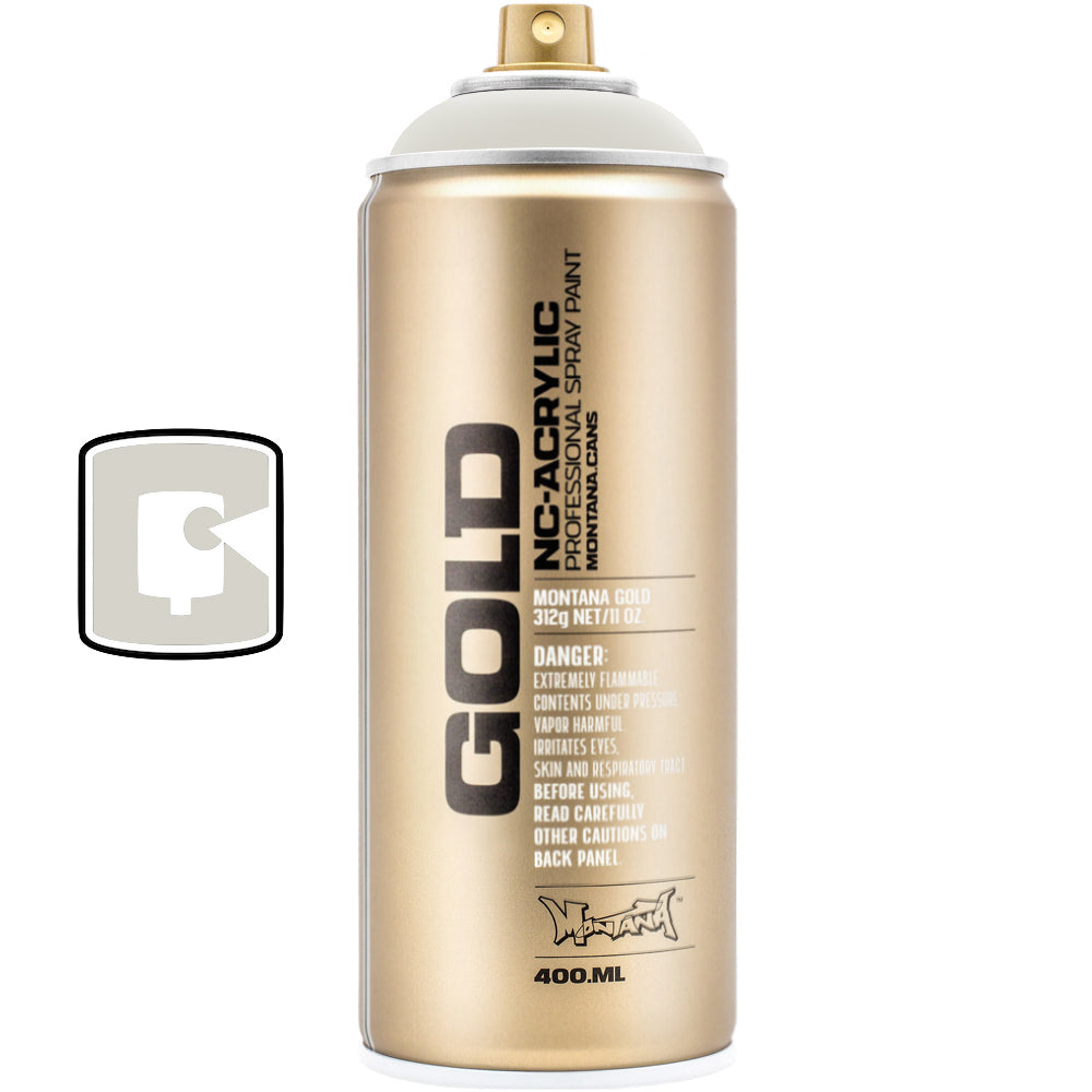 Buzzard 400ML Montana Gold Spray Paint - Premium Metallic Finish for DIY, Graffiti, Art & Home Decor Projects