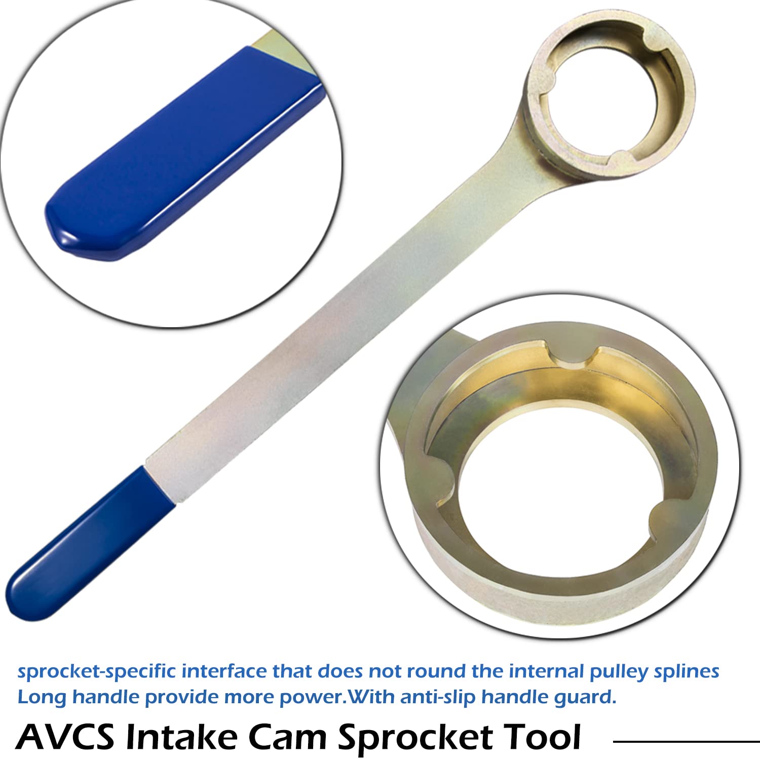Subaru AVCS Cam Sprocket Tool Kit - Intake/Exhaust Cam Gear Wrench Holder for JDM & STD Models (Replaces OEM #499207400 & #499207400-A) - Perfect for Subaru Engine Timing Belt Replacement & Valve Adjustment