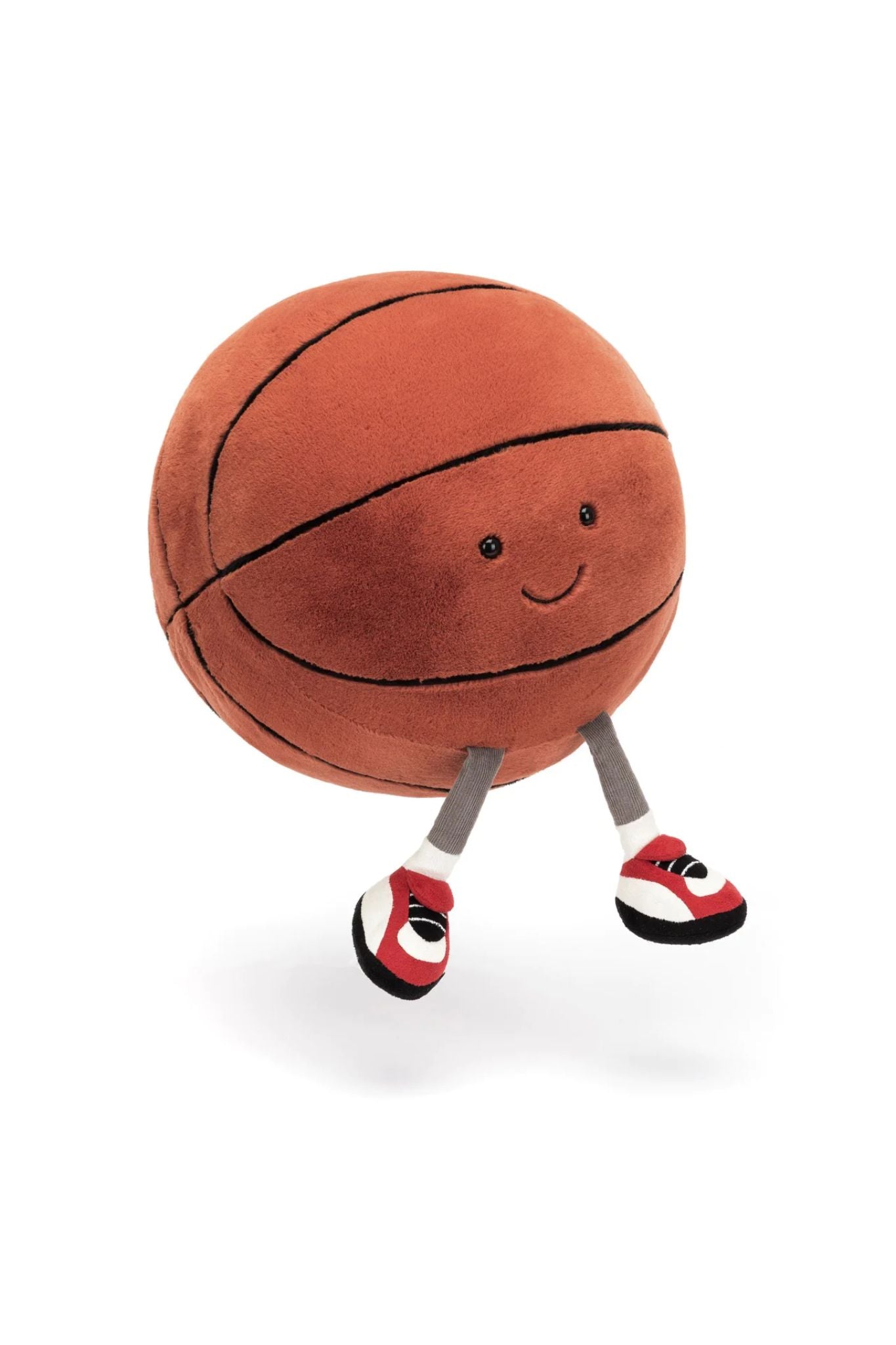 Jellycat Amuseables Soccer Ball Plush Toy - Soft & Cuddly Stuffed Animal for Kids, Gift for Soccer Fans, Nursery Decor & Game Day Fun