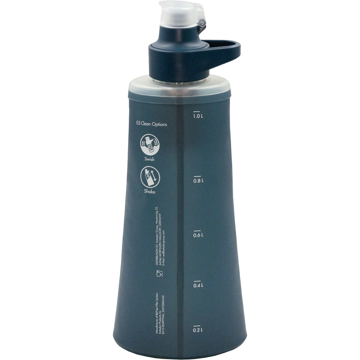 BeFree AC 1.0L Microfilter Water Bottle with Advanced Filtration System - Perfect for Hiking, Camping & Outdoor Adventures