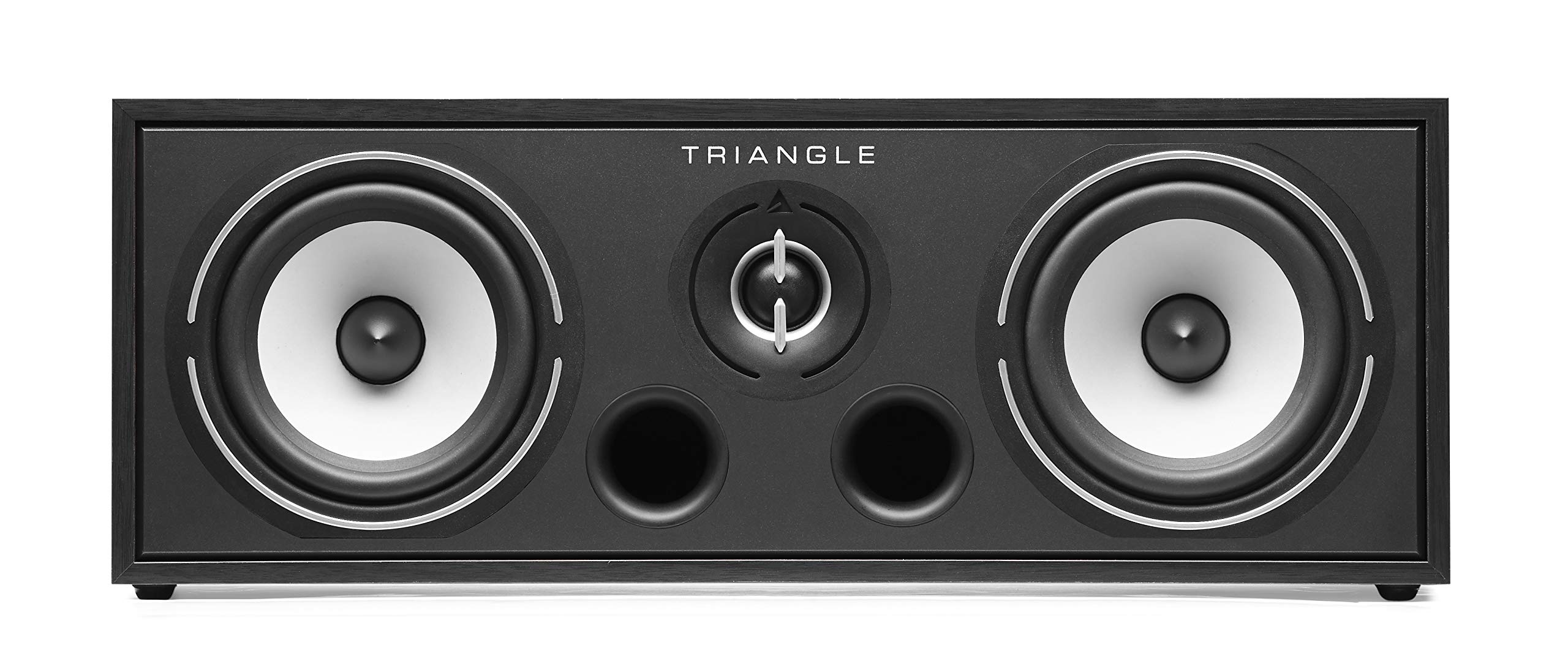 Triangle Borea BRC01 Home Theater Center Channel Speaker - High-Quality Audio for Movies & Music (Black Ash) | Perfect for Living Room & Home Cinema Setup
